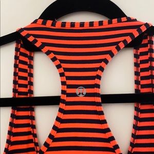 Lululemon Cool Racerback Striped, size 4